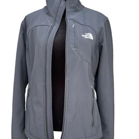 THE NORTH FACE black, full zip jacket, women's size M - Picture 1 of 8